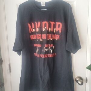 NEW KIDS ON THE BLOCK TOTAL PACKAGE TOUR 2017/Boyz 2 Men/Paula Abdul SZ 2XL 1